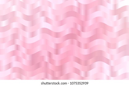 Light Pink vector template with bubble shapes. Creative geometric illustration in marble style with gradient. The best blurred design for your business.