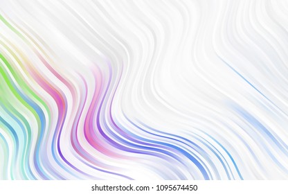 Light Pink vector template with bubble shapes. Blurred geometric sample with gradient bubbles.  Marble style for your business design.