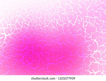 Light Pink vector template with bubble shapes. Geometric illustration in marble style with gradient.  Marble style for your business design.