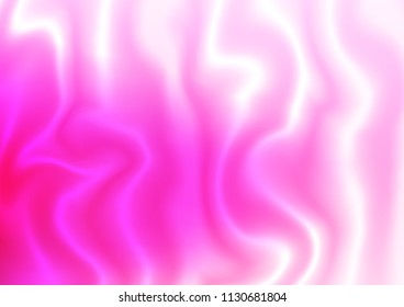 Light Pink vector template with bubble shapes. Creative geometric illustration in marble style with gradient. Textured wave pattern for backgrounds.