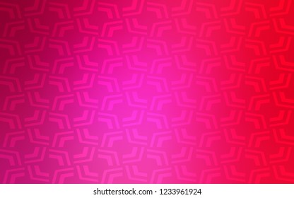 Light Pink vector template with bubble shapes. Colorful abstract illustration with gradient lines. Textured wave pattern for backgrounds.