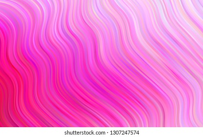 Light Pink vector template with bubble shapes. Brand new colored illustration in marble style with gradient. The template for cell phone backgrounds.