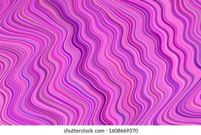Light Pink vector template with bubble shapes. Colorful abstract illustration with gradient lines. The elegant pattern for brand book.