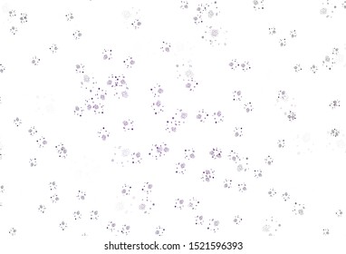 Light Pink vector template with chaotic shapes. Simple colorful illustration with abstract gradient shapes. Best smart design for your business.