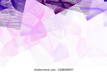Light Pink vector template with chaotic shapes. Simple colorful illustration with abstract gradient shapes. Best smart design for your business.