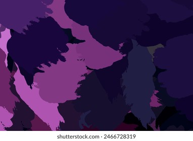 Light Pink vector template with chaotic shapes. Illustration with colorful gradient shapes in abstract style. Elegant design for wallpapers.