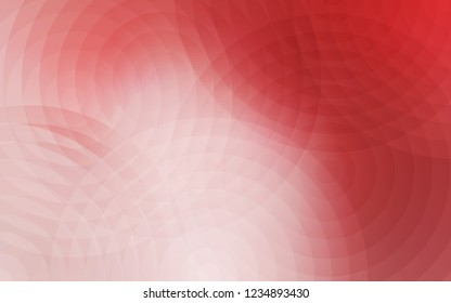 Light Pink vector template with circles. Illustration with set of shining colorful abstract circles. Pattern can be used for beautiful websites.