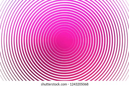 Light Pink vector template with circles. Blurred decorative design in abstract style with bubbles. Design for business adverts.