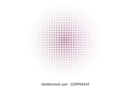 Light Pink vector template with circles. Abstract illustration with colored bubbles in nature style. Template for your brand book.