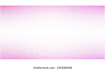 Light Pink vector  template with circles. Beautiful colored illustration with blurred circles in nature style. Pattern for futuristic ad, booklets.