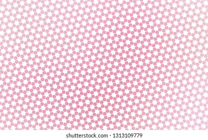 Light Pink vector template with circles. Modern abstract illustration with colorful water drops. Pattern for ads, leaflets.