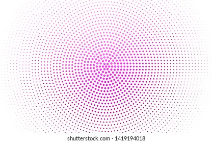 Light Pink vector  template with circles. Blurred decorative design in abstract style with bubbles. Design for your business advert.