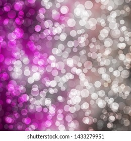 Light Pink vector template with circles. Modern abstract illustration with colorful circle shapes. Pattern for websites, landing pages.