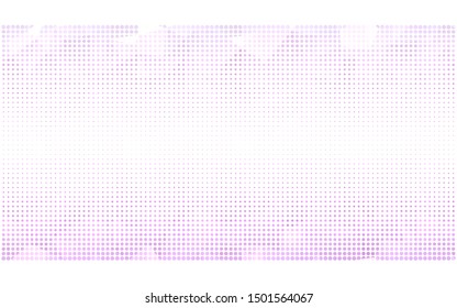 Light Pink vector  template with circles. Abstract illustration with colored bubbles in nature style. Pattern for futuristic ad, booklets.