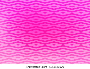 Light Pink vector template with crystals, triangles. Illustration with set of colorful triangles. Best design for your ad, poster, banner.