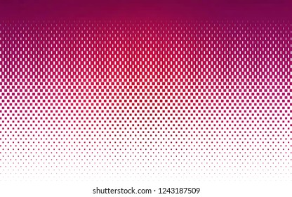 Light Pink vector template with crystals, rectangles. Illustration with set of colorful rectangles. The template can be used as a background.