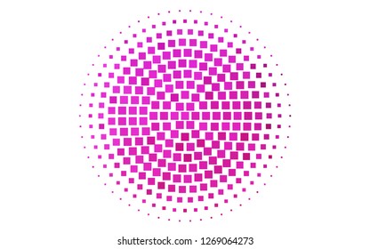 Light Pink vector template with crystals, rectangles. Rectangles on abstract background with colorful gradient. Pattern for busines ad, booklets, leaflets