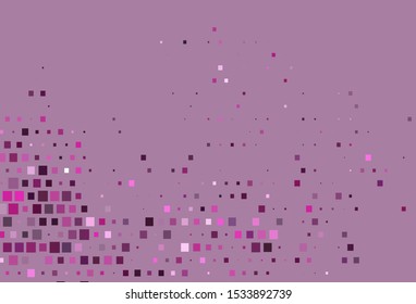 Light Pink vector template with crystals, rectangles. Modern abstract illustration with colorful rectangles. Modern template for your landing page.