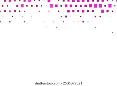 Light Pink vector template with crystals, rectangles. Glitter abstract illustration with rectangular shapes. Smart design for your business advert.