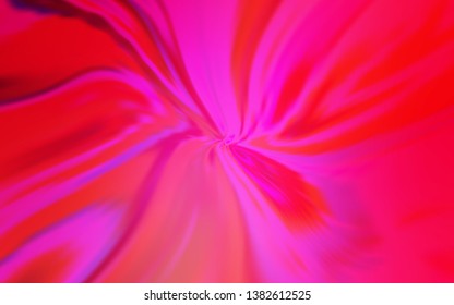 Light Pink vector template with curved lines. A shining illustration, which consists of curved lines. Brand new design for your ads, poster, banner.
