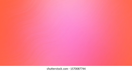 Light Pink vector template with curves. Colorful abstract illustration with gradient curves. Pattern for commercials, ads.