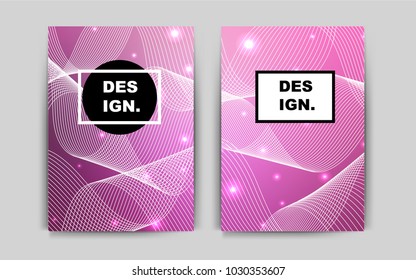 Light Pink vector template for landing pages. Web interface on abstract background with colorful gradient. Pattern can be used as a template for calendars.