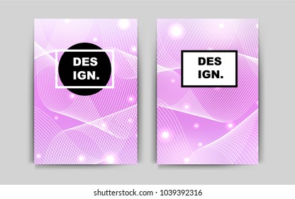 Light Pink vector template for landing pages. Beautiful colored sample in A4 size. New design for a poster, banner of your website.