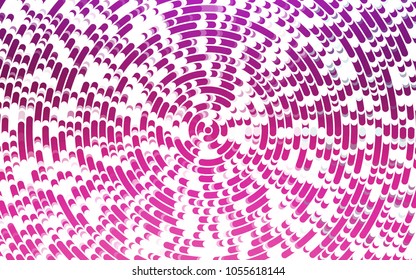 Light Pink vector template with lava shapes. Creative geometric illustration in marble style with gradient. The template for cell phone backgrounds.