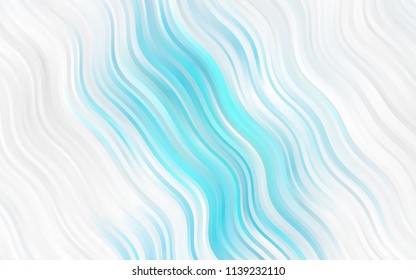 Light Pink vector template with lava shapes. Glitter abstract illustration with wry lines. Marble style for your business design.