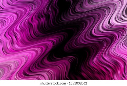 Light Pink vector template with lava shapes. Creative geometric illustration in marble style with gradient. A completely new marble design for your business.