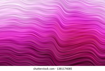 Light Pink vector template with lava shapes. Brand new colored illustration in marble style with gradient. Brand new design for your ads, poster, banner.