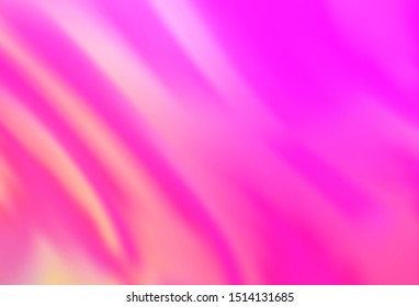 Light Pink vector template with lava shapes. A completely new color illustration in marble style. New composition for your brand book.