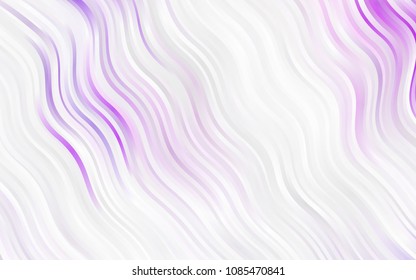 Light Pink vector template with lines, ovals. Creative geometric illustration in marble style with gradient. The template for cell phone backgrounds.