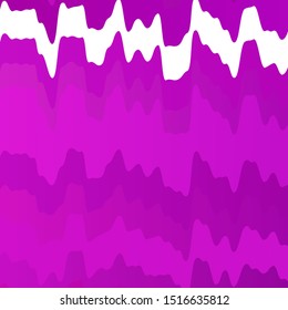 Light Pink vector template with lines. Colorful illustration, which consists of curves. Pattern for websites, landing pages.