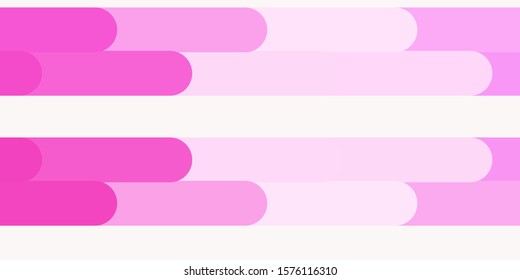 Light Pink vector template with lines. Modern abstract illustration with colorful lines. Pattern for ads, commercials.