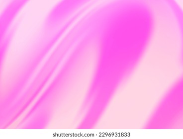 Light Pink vector template with lines, ovals. Shining illustration, which consist of blurred lines, circles. Brand new design for your ads, poster, banner.
