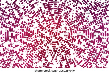 Light Pink vector template with liquid shapes. Blurred geometric sample with gradient bubbles.  The template for cell phone backgrounds.