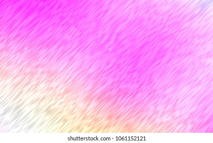 Light Pink vector template with repeated sticks. Shining colored illustration with narrow lines. The pattern can be used for websites.