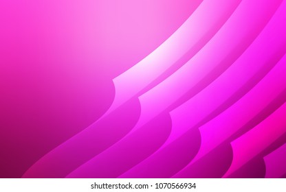 Light Pink vector template with repeated sticks. Blurred decorative design in simple style with lines. The pattern for ad, booklets, leaflets.