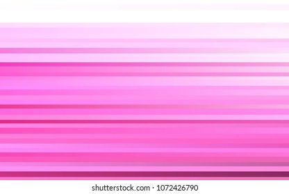 Light Pink vector template with repeated sticks. Shining colored illustration with narrow lines. Best design for your ad, poster, banner.