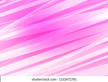 Light Pink vector template with repeated sticks. Modern geometrical abstract illustration with staves. The pattern can be used for websites.
