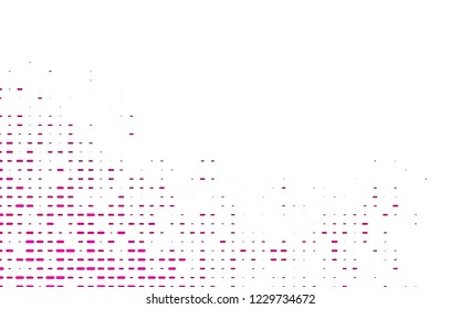 Light Pink vector template with repeated sticks. Decorative shining illustration with lines on abstract template. The pattern can be used as ads, poster, banner for commercial.