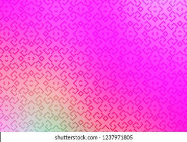Light Pink vector template with repeated sticks. Lines on blurred abstract background with gradient. Pattern for websites, landing pages.
