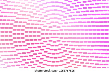 Light Pink vector template with repeated sticks. Shining colored illustration with narrow lines. Pattern for business booklets, leaflets.