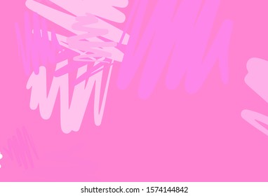 Light Pink vector template with repeated sticks. Shining colored illustration with sharp stripes. Pattern for ads, posters, banners.