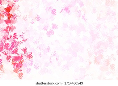 Light Pink vector template with repeated sticks. Modern geometrical abstract illustration with Lines. Best design for your ad, poster, banner.