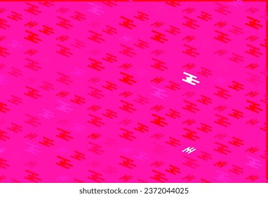 Light Pink vector template with repeated sticks. Decorative shining illustration with lines on abstract template. Smart design for your business advert.
