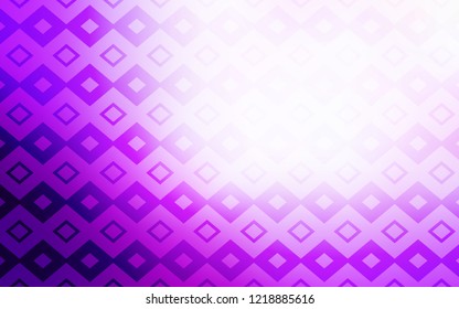 Light Pink vector template with rhombus. Modern abstract illustration with colorful rectangles. Modern template for your landing page.