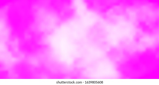 Light Pink vector template with sky, clouds. Gradient illustration with colorful sky, clouds. Pattern for your booklets, leaflets.