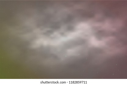 Light Pink vector template with space stars. Shining colored illustration with bright astronomical stars. Pattern for astrology websites.